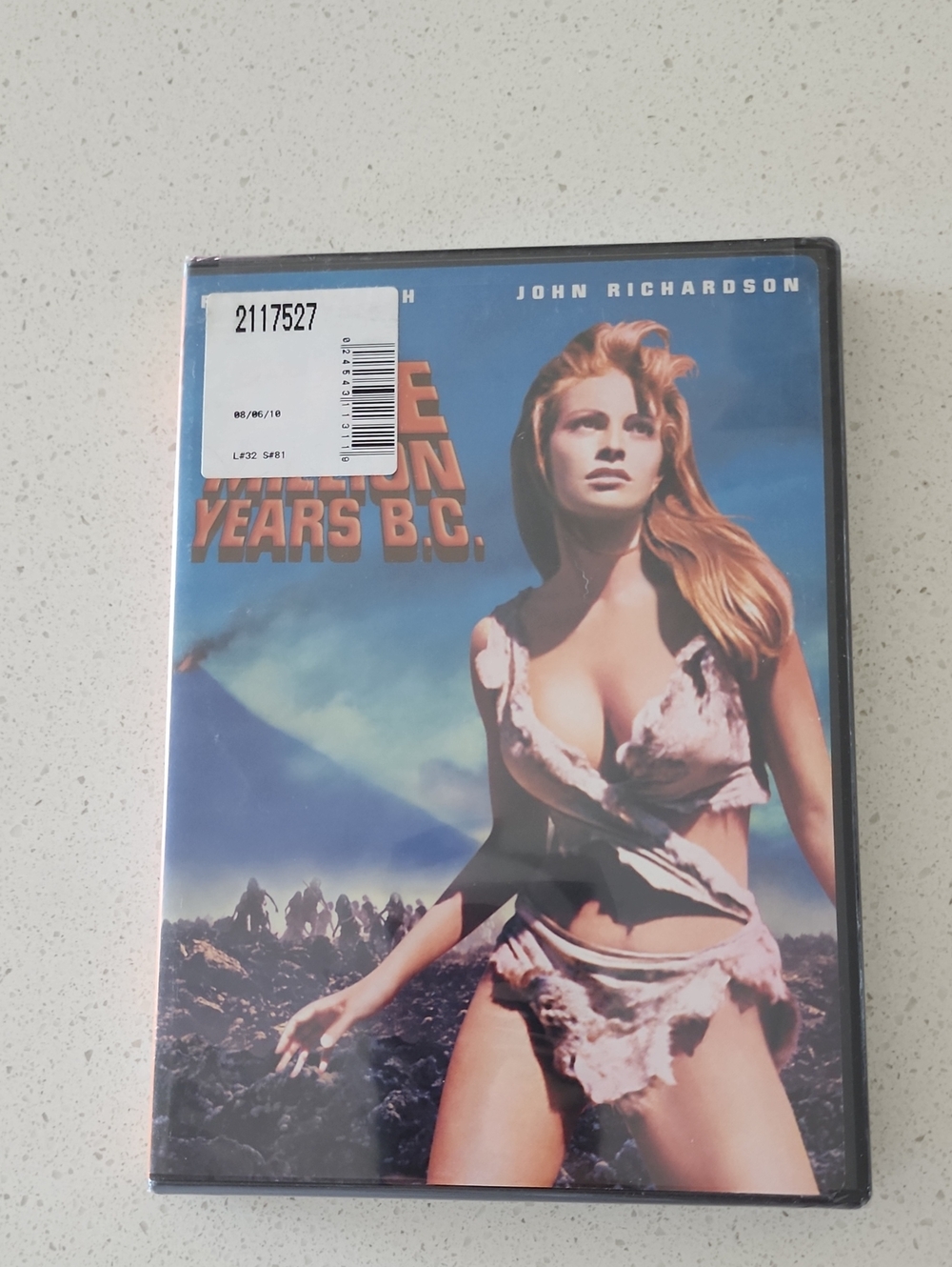 DVD One Million Years B C Movie Classic, New Factory Sealed